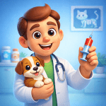 Pet Doctor Happy Hospital MOD APKs 1.4 Unlimited Money