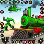 Train Robot transform Car Game MOD APKs 3.5 Unlimited Money