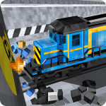 Craft Block Train Crash Test MOD APKs 1.9 Unlimited Money
