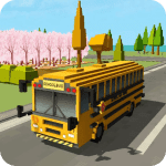 School Bus Game Blocky World MOD APKs 1.7 Unlimited Money School Bus Game Blocky World MOD APKs 1.7 Unlimited Money