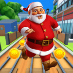 Subway Santa Xmas Run MOD APKs 10.3.0 Unlimited Money